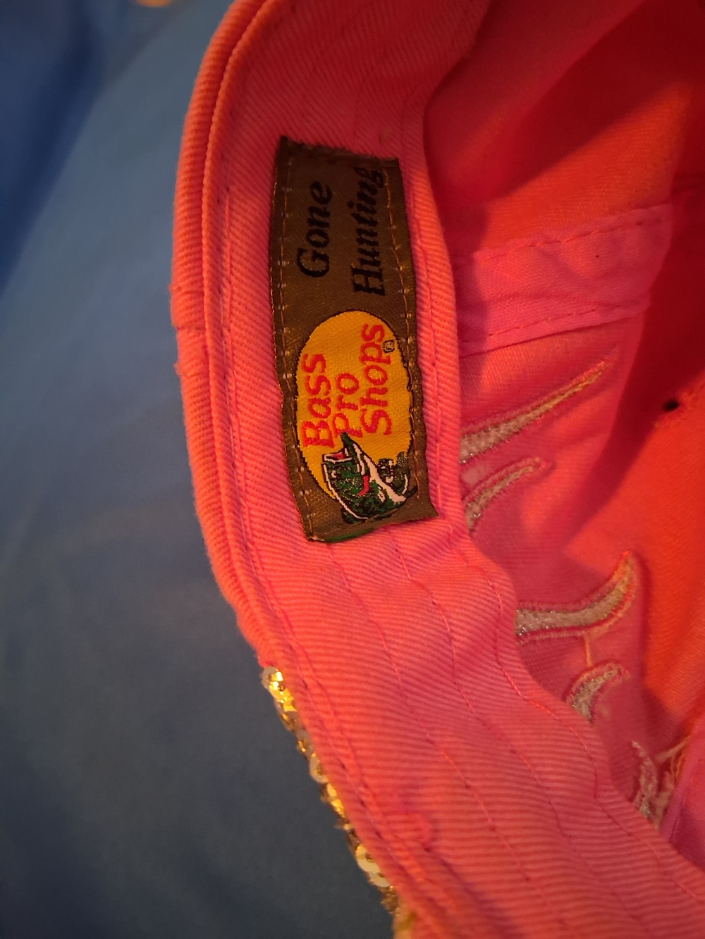 Bass Pro Shops Pink Tree Camo Adjustable Baseball Cap One Size Outdoor Hunting - Picture 5 of 5